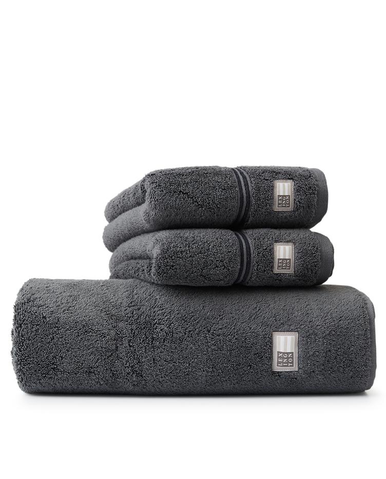 Lexington Hotel Towel Gray/Dk Gray 100x150